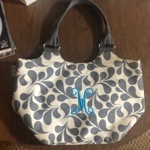 Monogrammed “M” purse